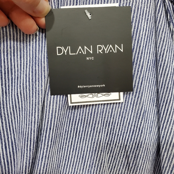 🆕️ DYLAN RYAN Tie Front Blouse - Picture 5 of 11